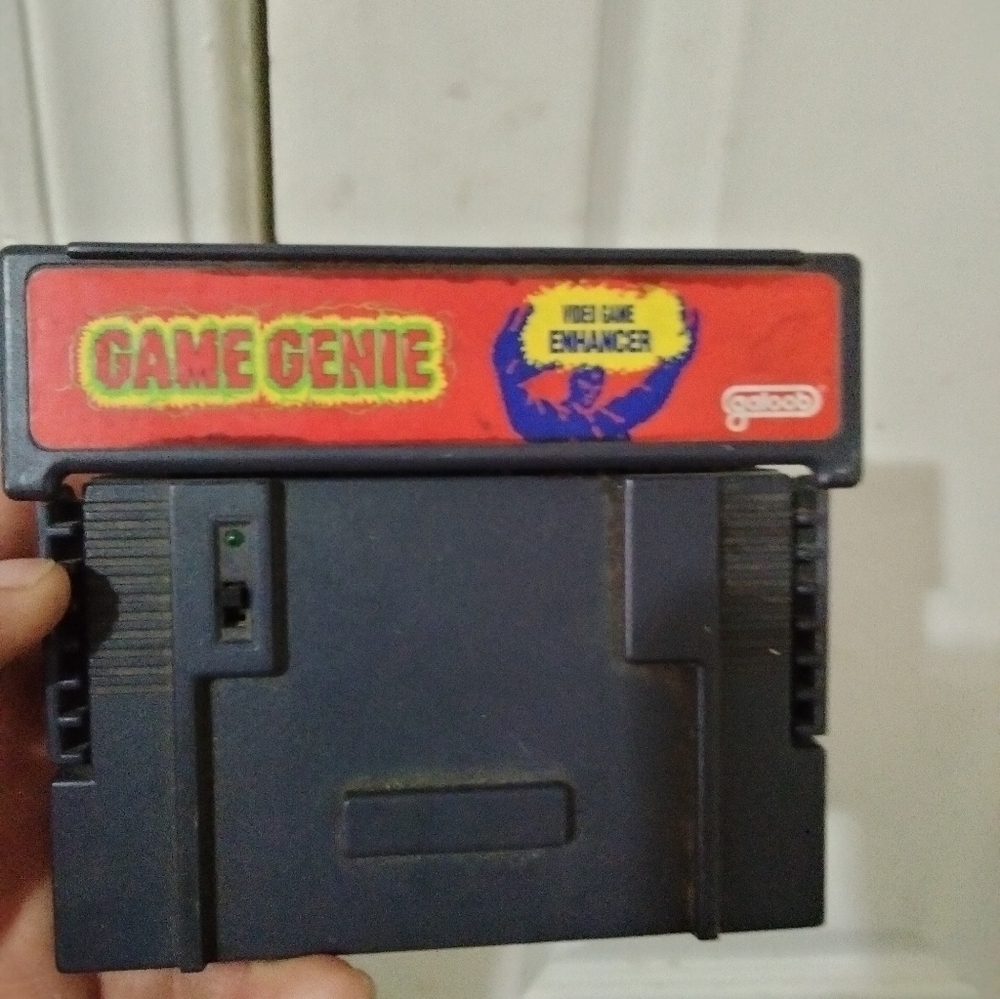 Game Genie Video Game Enhancer (Super Nintendo Entertainment System) SNES galoob